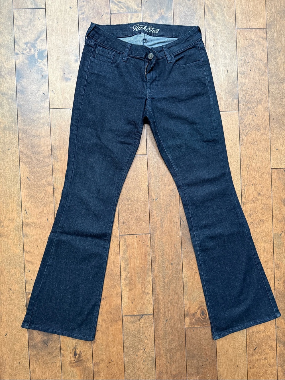 Old Navy Rock Star Women's Dark Blue Bootcut Jeans